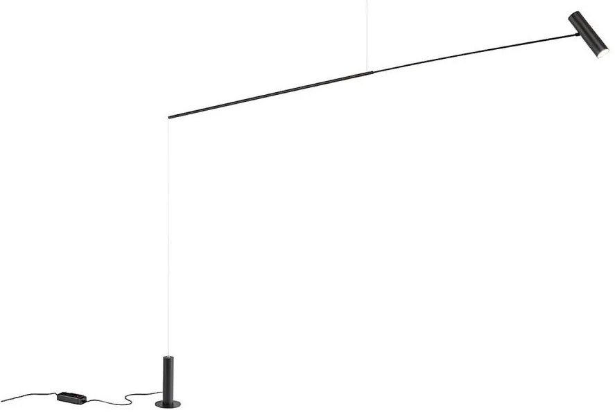 Redo 01-2695 - PICAS LED állítható állólámpa LED/12W/230V fekete