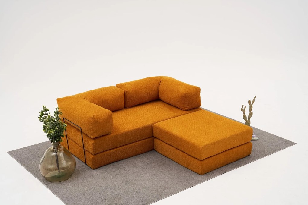 Sarokkanapé Comfort Mini - Narancssárga