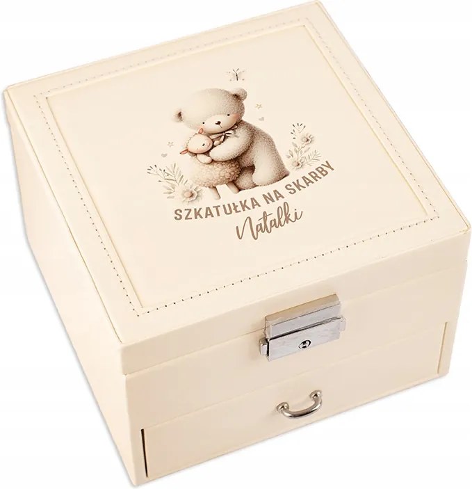 Ékszerdoboz tükörrel Ajándék Lánynak Születésnapra