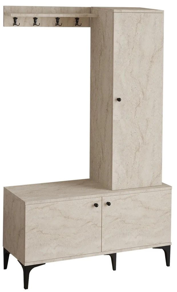 Előszobafal Lex - Travertine