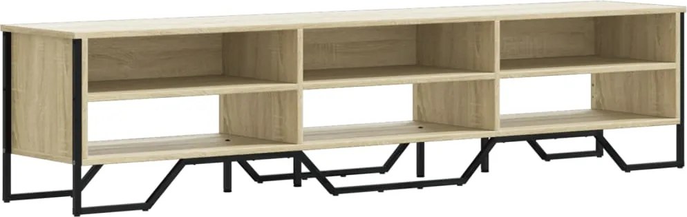 vidaXL sonoma tölgyszínű szerelt fa TV-szekrény 180 x 34 x 41 cm