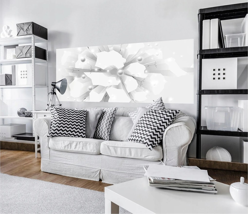 Fotótapéta Geometria Pitypangok Absztrakt modern stílusban 250x104 +ragasztó