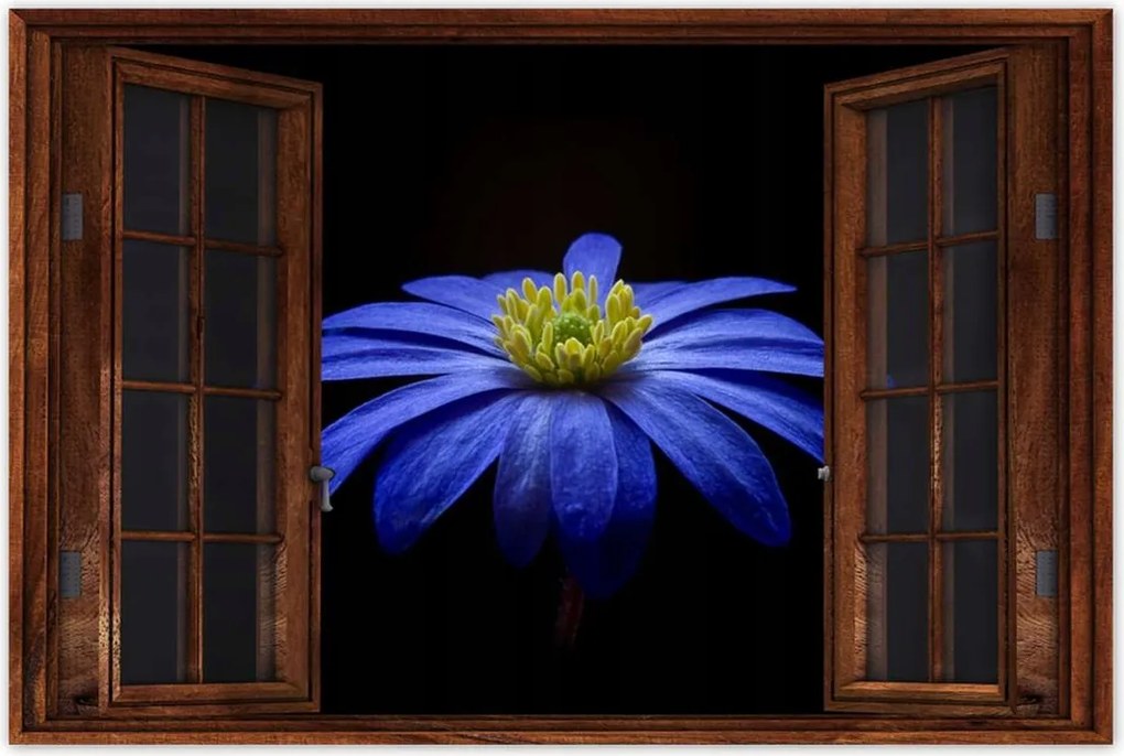 Poszter 60x40 Kék virág