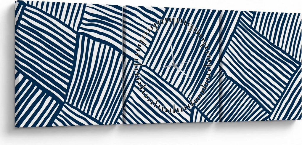 Kép - 3D vonal (órával) (90x30 cm)