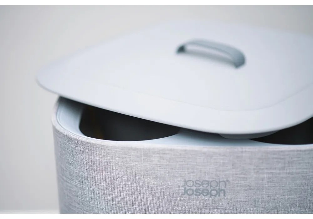 Tota szürke textil szennyeskosár, 60 l - Joseph Joseph