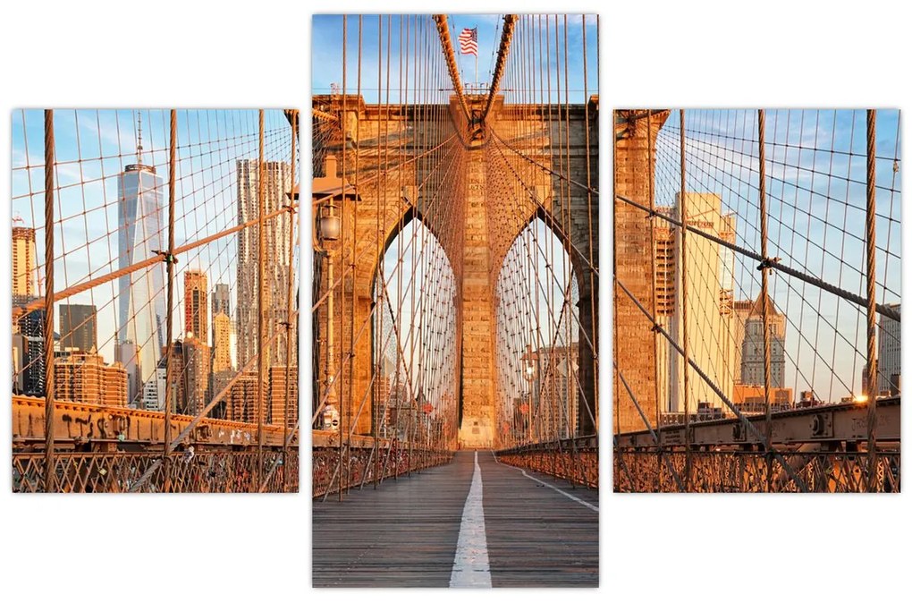 Kép - Brooklyn híd (90x60 cm)