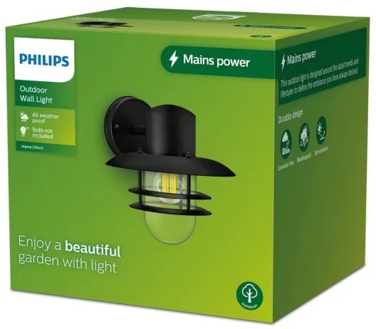Philips - Kültéri fali lámpa INYMA 1xE27/25W/230V IP44
