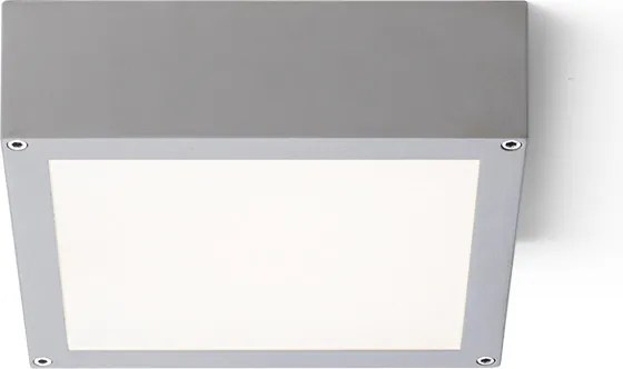 RENDL SCOTT mennyezeti lámpa ezüstszürke 230V LED 9.8W IP54 3000K