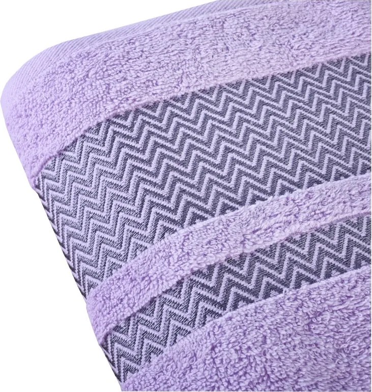 EMI Ates lila pamut törölköző 50x90 cm