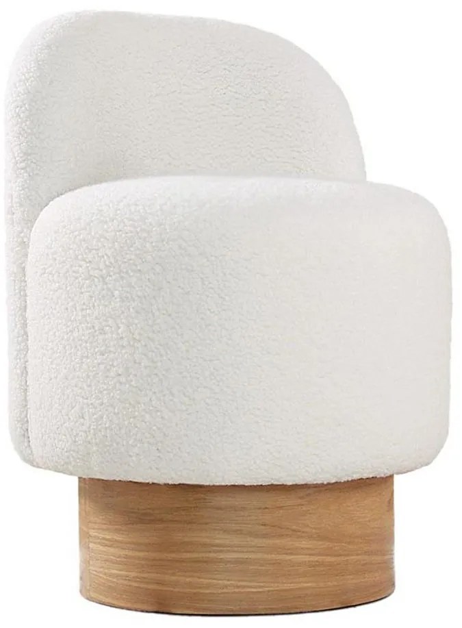 RIKI gyerekfotel 40x47 cm, fehér