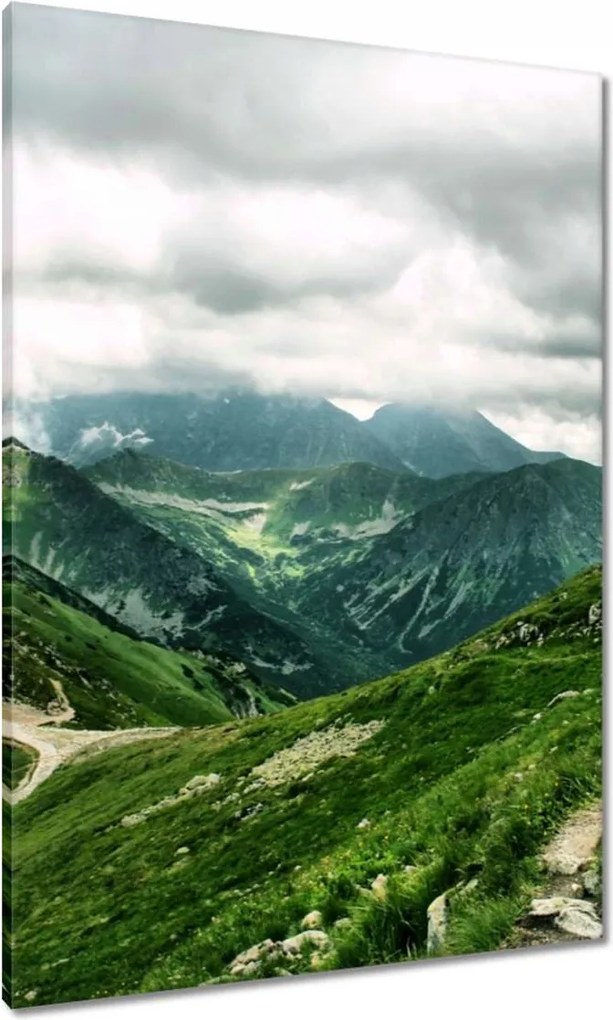 Vászonkép 70x100 Főgerinc a Tátrában