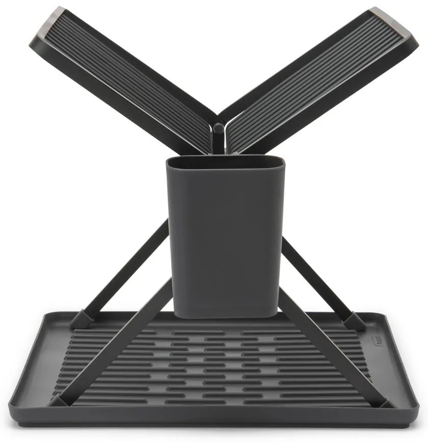 Sötétszürke fém kétszintes edényszárító 37x33 cm – Brabantia