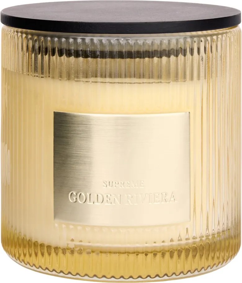 SUPREME szójaviasz illatgyertya Golden Riviera 370g
