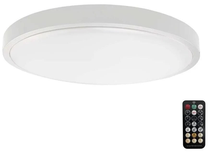 LED fürdőszobai mennyezeti lámpa szenzorral LED/24W/230V IP44 6500K Ø35 cm+DO
