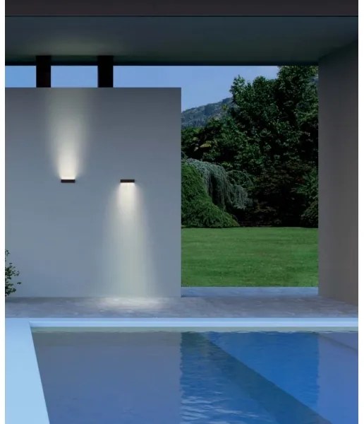 Redo 90395 - LED Kültéri fali lámpa OMNIA LED/12W/230V 3000K IP54 barna