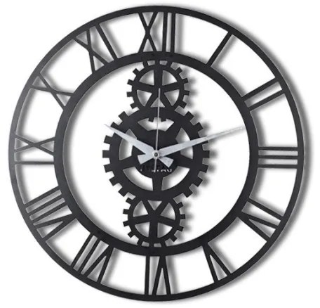 Falióra átm. 70 cm 1xAA fekete