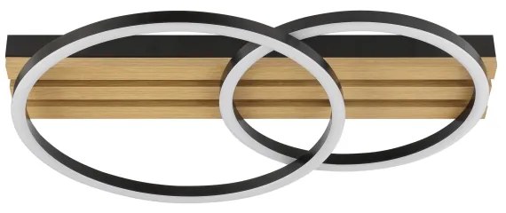 Brilliant - LED dimmelhető mennyezeti lámpa CALMA LED/21W/230V fekete