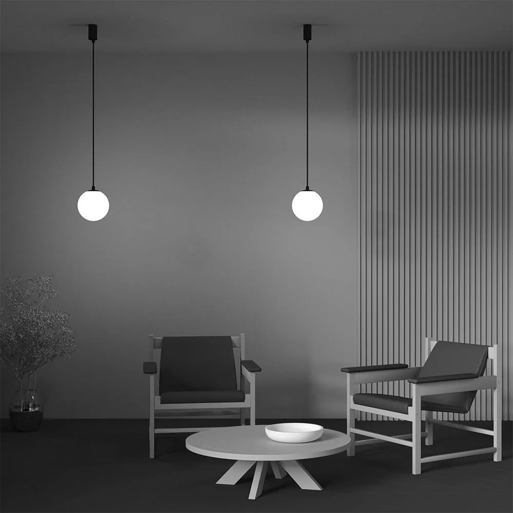 MAYTONI P039PL-5W4K-20-B LUNA Egyágú Függesztett Lámpa Fém LED IP20