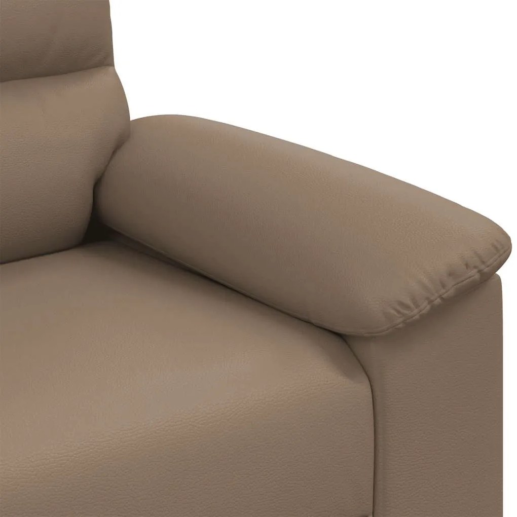 vidaXL kávészínű műbőr kanapéfotel 60 cm