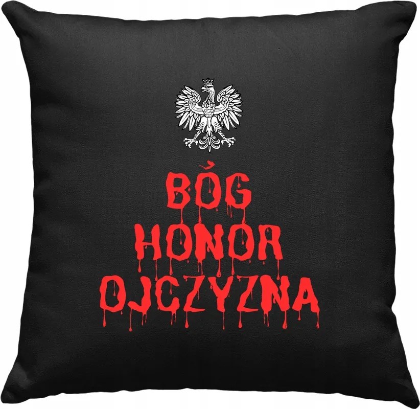 Isten becsülete párna Lengyel Bs Fekete