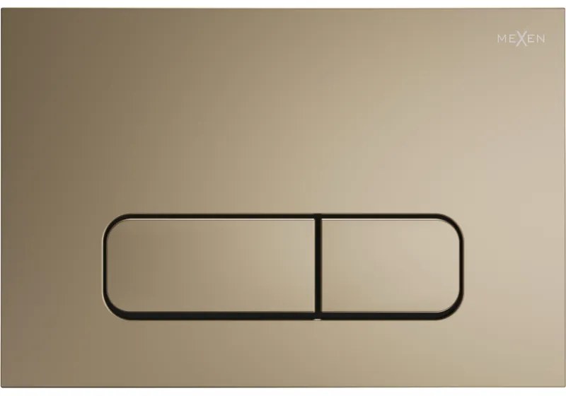 Mexen Fenix 02 öblítőgomb, pezsgő arany - 600204