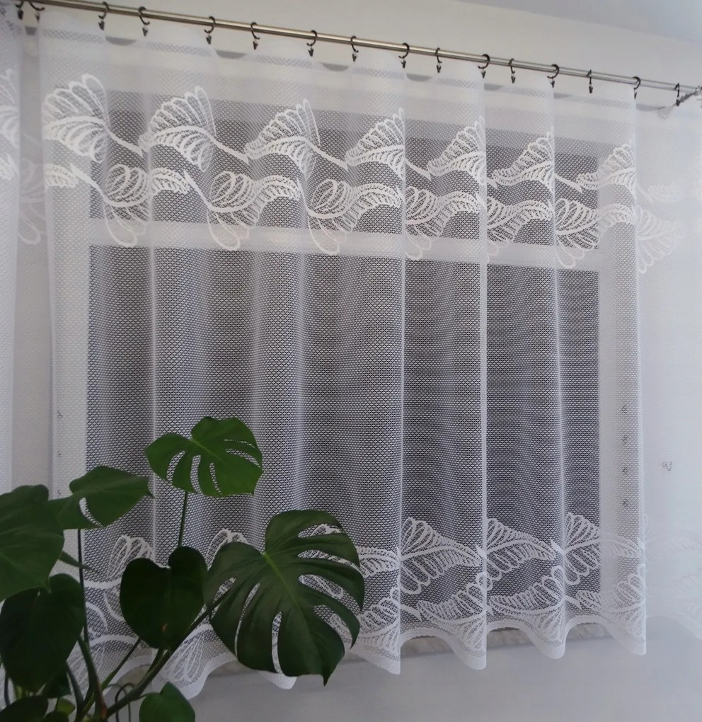 Mg Függöny 125/318 Fehér 300x160cm készre varrva Bt M