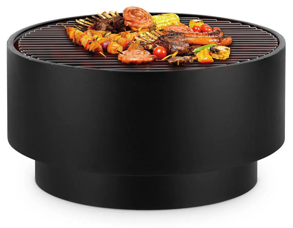 Blumfeldt Pompeji, tűzrakóhely és grill, Ø60cm, acél