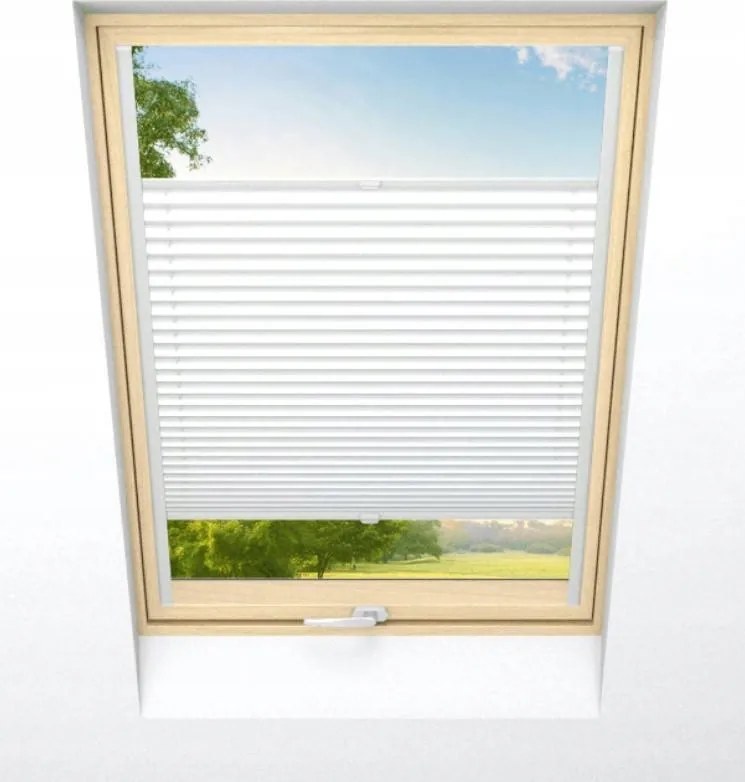 Tetőtéri roló pliszírozott 80 x 70cm Különböző színek