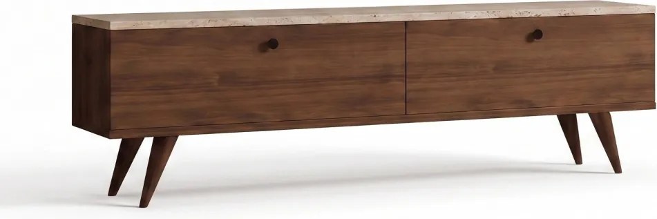 Paris 140 - Walnut, Travertine