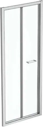 CONNECT 2 Harmonikaajtó 770 × 70 × 1950 mm, ezüst felületkezelés