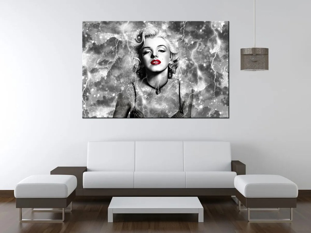 Gario Vászonkép Felvillanyozó Marilyn Monroe Méret: 100 x 70 cm