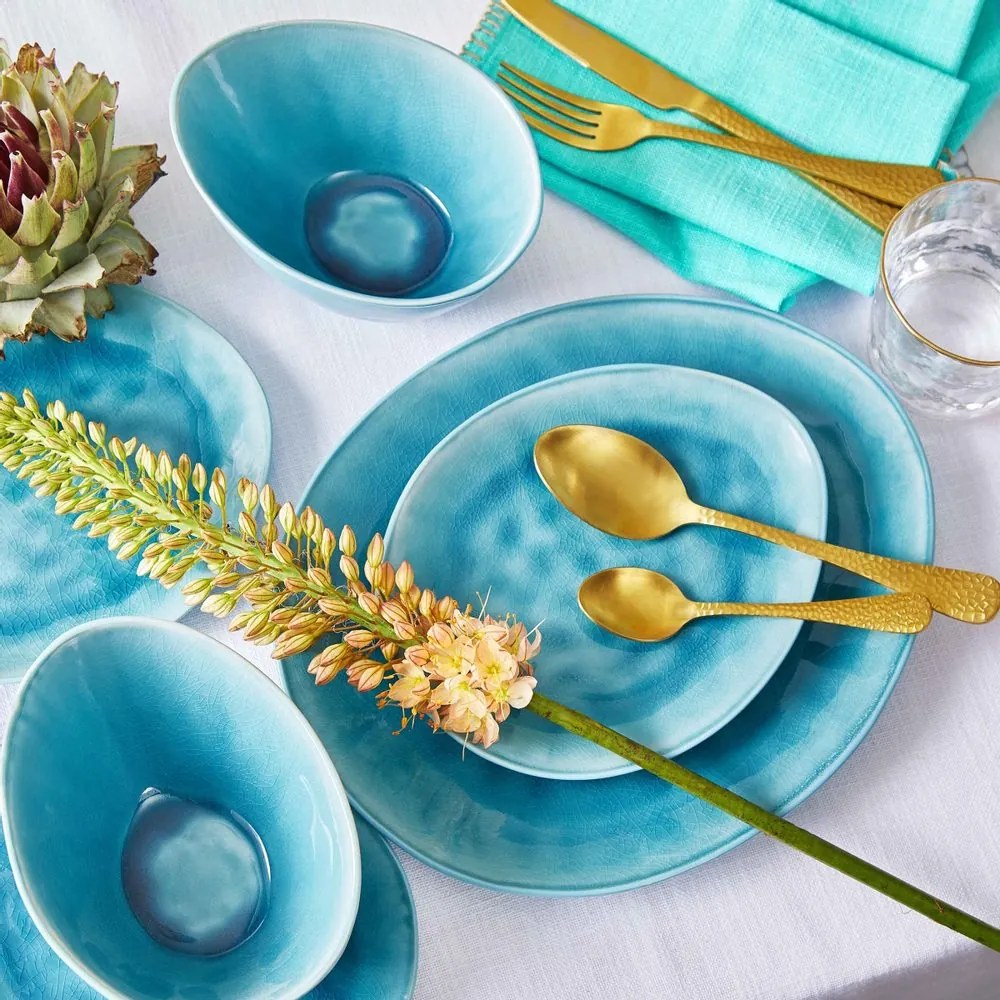 DE LA ROYA mélytányér kék, 600 ml