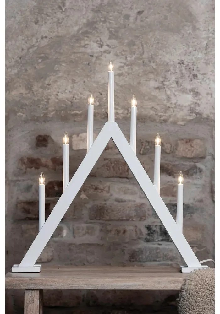 Fehér karácsonyi fénydekoráció Ariele – Markslöjd