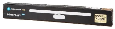 Aigostar - LED Fürdőszobai tükörmegvilágítás LED/8W/230V 4000K 60cm IP44
