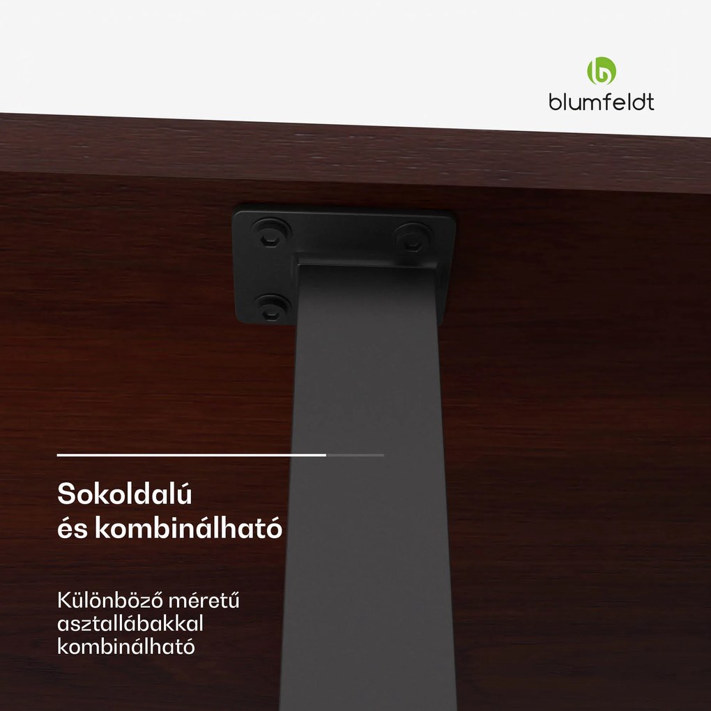 Blumfeldt Bearsdon asztallap 180 x 90 cm konyhához és étkezőhöz, Tartós rétegelt fa