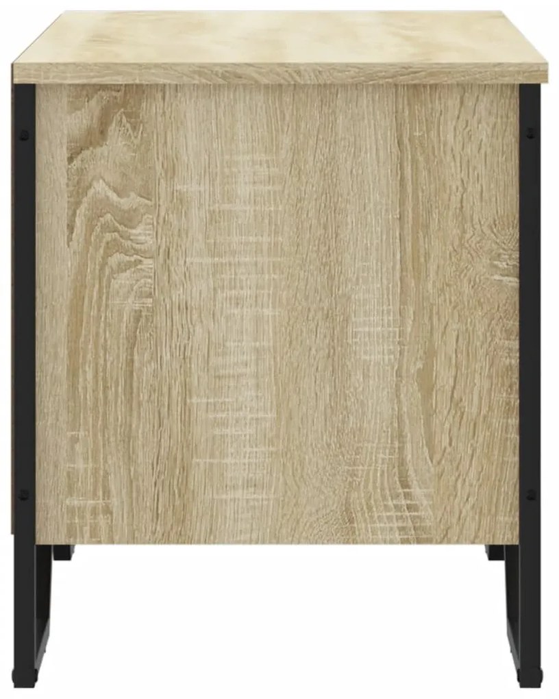 sonoma tölgy színű szerelt fa cipőszekrény 90 x 38 x 45,5 cm