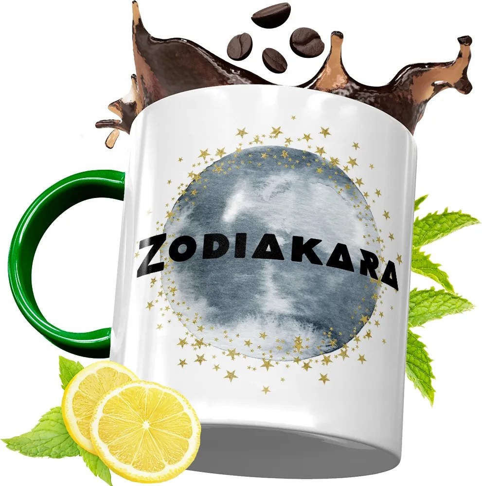 Bögre Zöld Csillagjegyek Horoszkóp Ajándék fényképes nyomtatással
