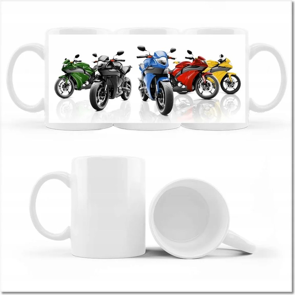 Nyomtatott bögre Motorkerékpárok