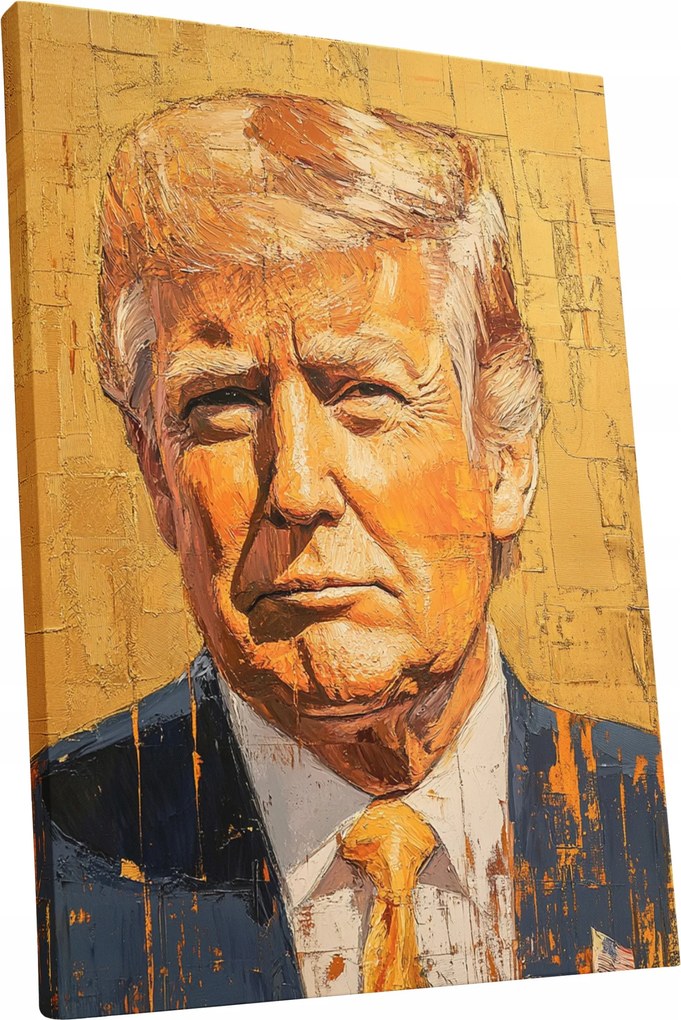 Vászonkép Donald Trump portré Trump nappali ajándék 60x80