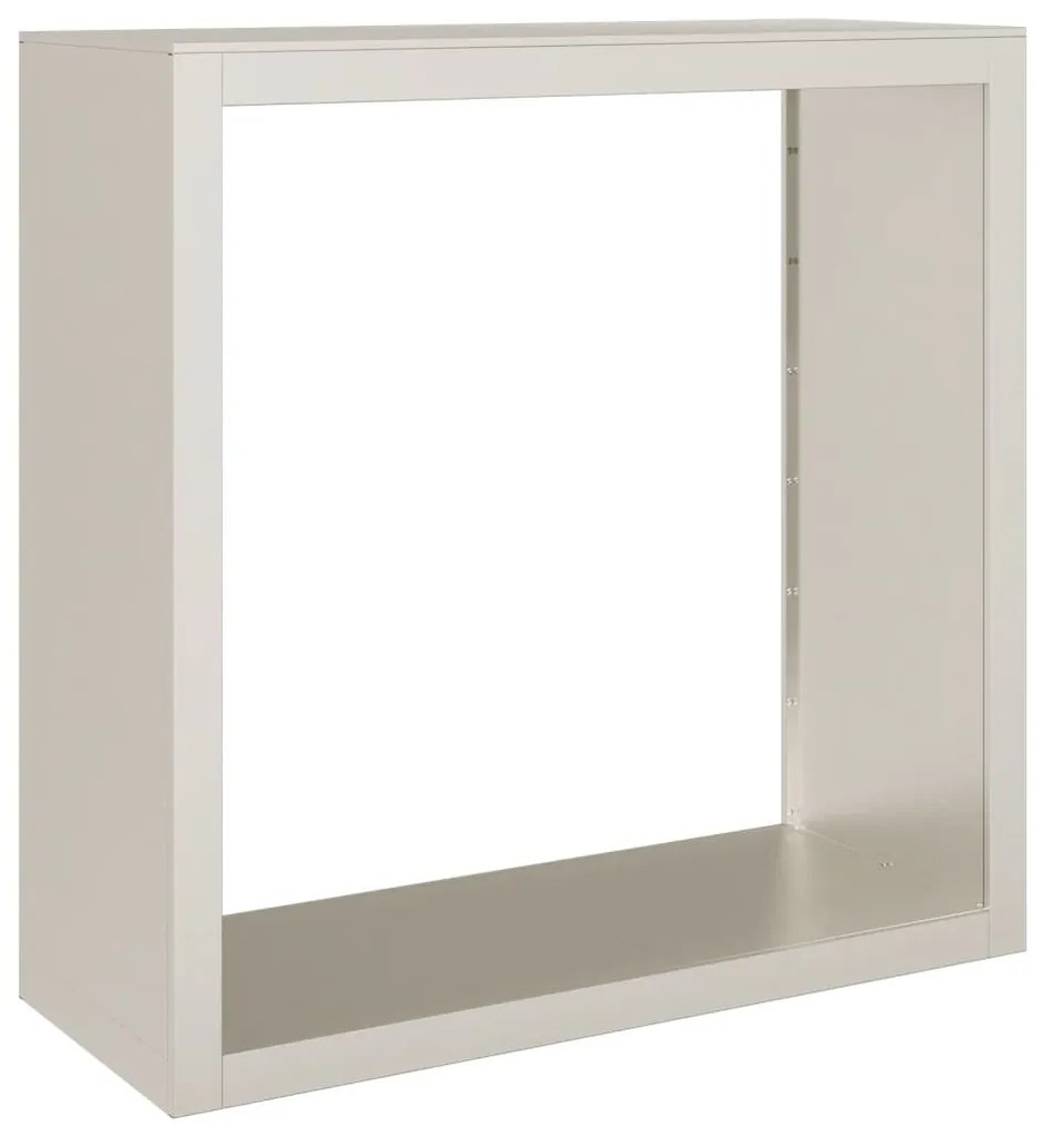 tűzifa állvány 100x40x100 cm időjárásálló acél