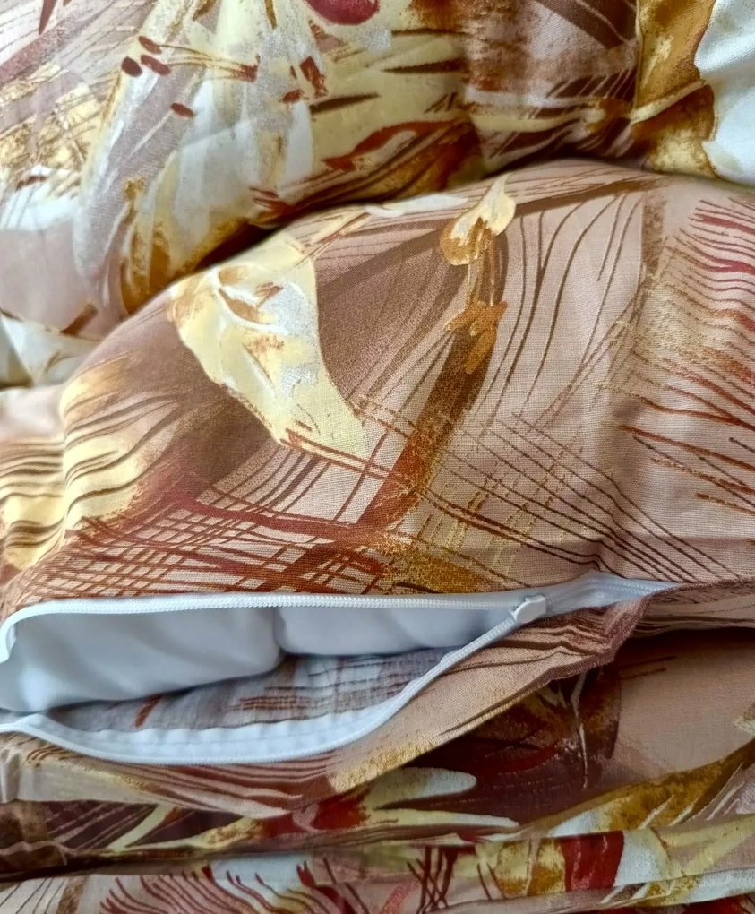 Pamut ágynemű Helsinky rózsaszín 200x140cm+90x70cm TiaHome