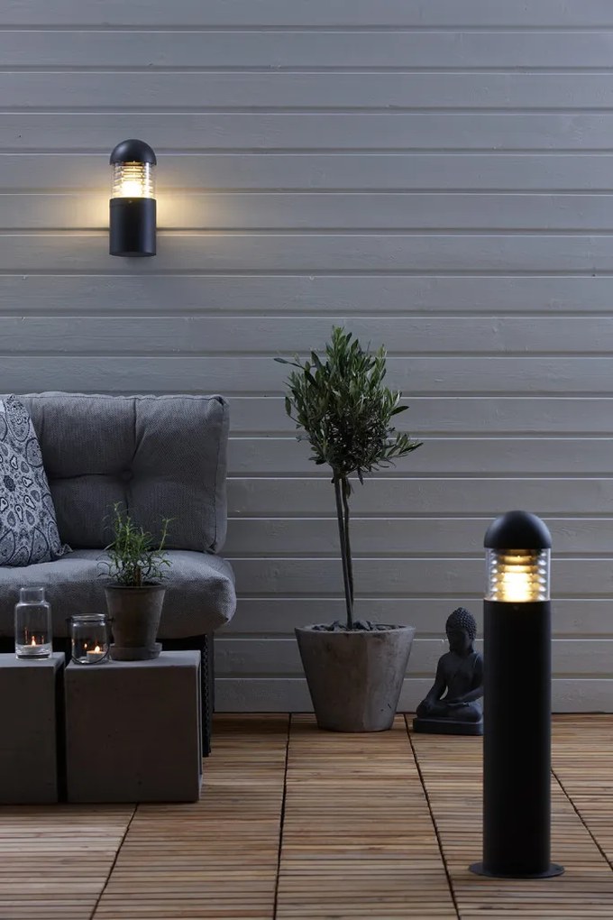 MARKSLÖJD 102571 KURT Modern Kültéri Állólámpa Átlátszó, Szürke E27 IP44