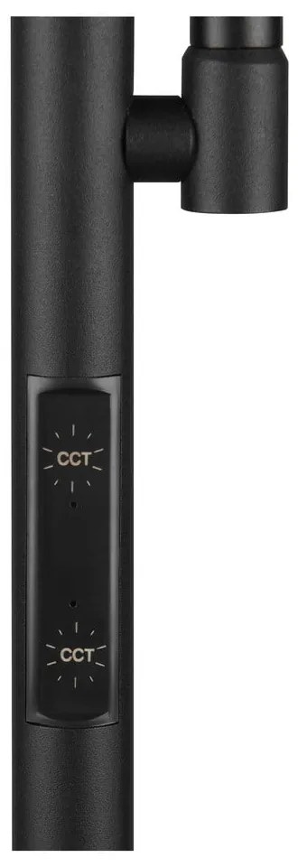 Fekete LED állólámpa (magasság 178 cm) Specter – Trio