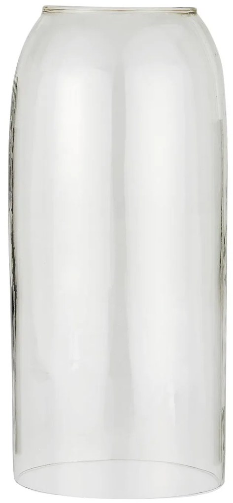 Üveg burkolat felső nyílással CLARITY Ø11,5 cm