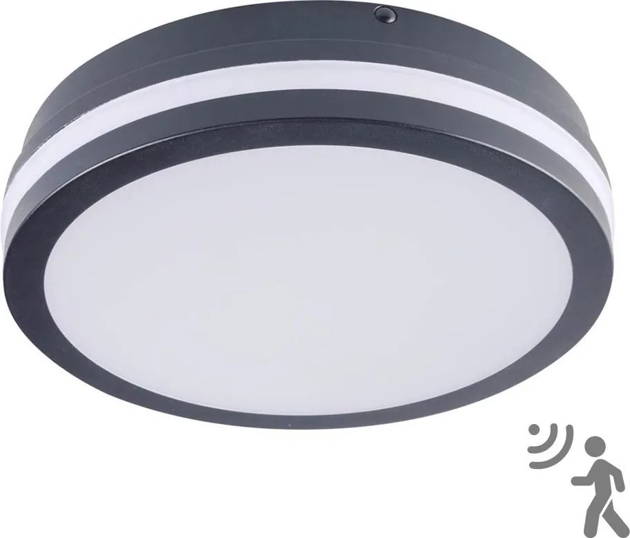 Kanlux 32948 - LED Kültéri lámpa érzékelővel BENO LED/18W/230V 4000K IP54