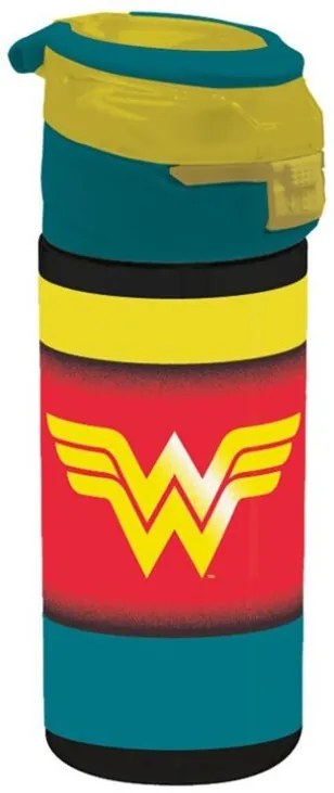 Wonder Woman műanyag szívószálas kulacs 532 ml