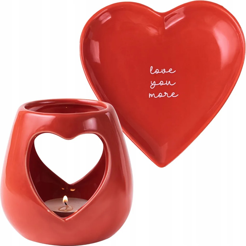 Ajándék Nőknek Gyertyatartó Tányér Valentin Napra Nőnap Születésnap