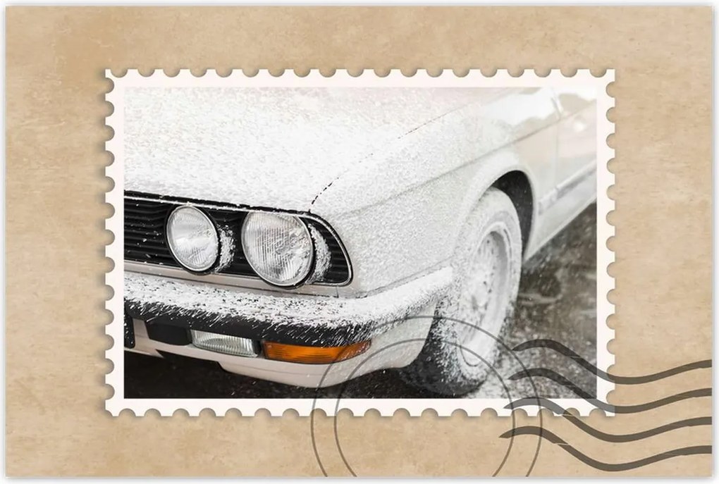 Poszterek 90x60 Cápa Klasszikus Bmw Auto