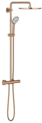 Grohe Euphoria System zuhanyrendszer termosztatikus csapteleppel csiszolt meleg naplemente 26075dl0 G26075DL0