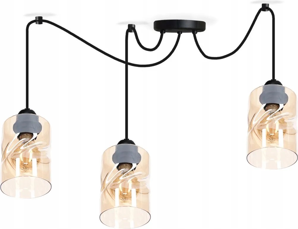 Függő lámpa csillár Pók Loft mennyezeti lámpák csillárok nappali led